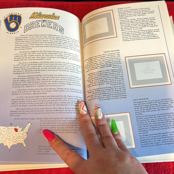 Major league baseball and stamps vintage book read description!!! - Picture 7 of 10